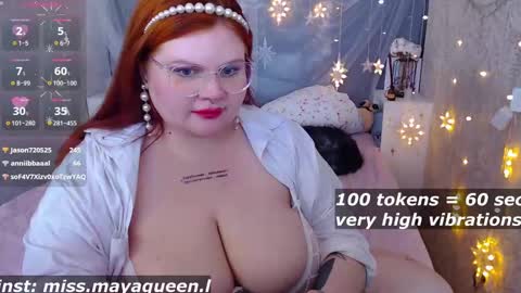 Snapshot of missmayaqueen chatting on 02-04-25, 11:05 Maya online show from 02-04-25, 11:05