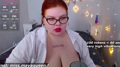 Snapshot of missmayaqueen chatting on 02-25-25, 10:04 Maya online show from 02-25-25, 10:04