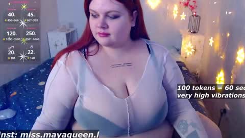 Snapshot of missmayaqueen chatting on 03-02-25, 02:21 Maya online show from 03-02-25, 02:21