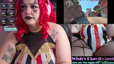 Snapshot of nevermakeawish chatting on 10-08-25, 05:38 Wishs Playground online show from 10-08-25, 05:38