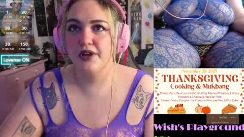 Snapshot of nevermakeawish chatting on 11-13-25, 06:23 Wishs Playground online show from 11-13-25, 06:23