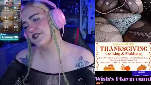 Snapshot of nevermakeawish chatting on 11-18-25, 07:13 Wishs Playground online show from 11-18-25, 07:13