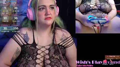 Snapshot of nevermakeawish chatting on 12-16-25, 09:14 Wishs Playground online show from 12-16-25, 09:14