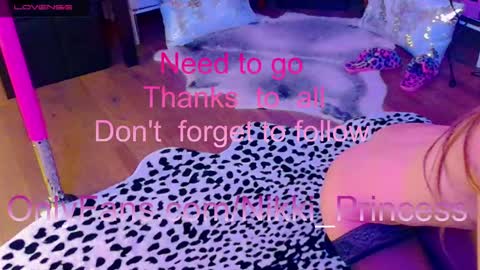 Snapshot of nikkiprincess chatting on 03-05-25, 08:21 Schedule IN BIO online show from 03-05-25, 08:21