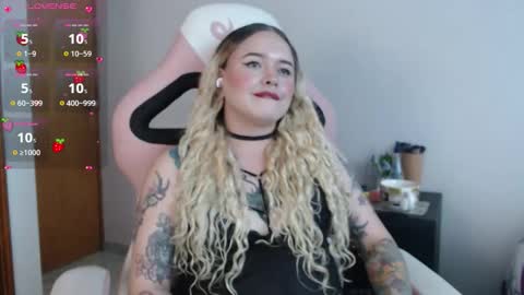 Snapshot of ninaxxstorm chatting on 10-20-25, 08:53 Nina online show from 10-20-25, 08:53