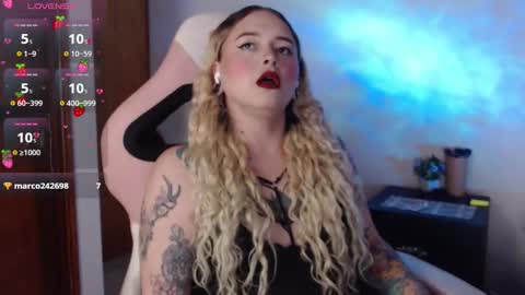 Snapshot of ninaxxstorm chatting on 10-22-25, 02:23 Nina online show from 10-22-25, 02:23