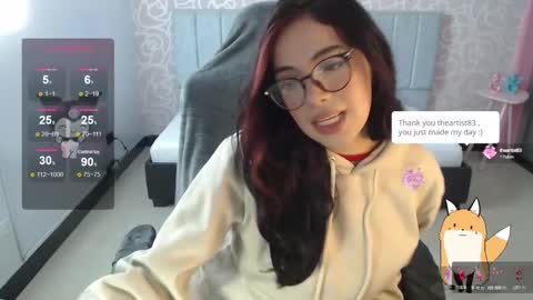 Snapshot of ninfa_ch chatting on 12-29-24, 11:29 Ninfa online show from 12-29-24, 11:29