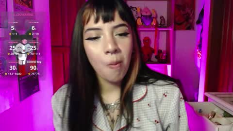 Snapshot of ninfa_ch chatting on 12-18-25, 12:49 Ninfa online show from 12-18-25, 12:49