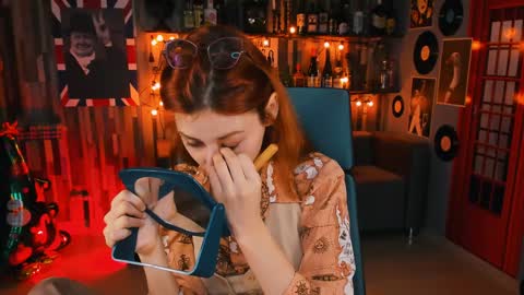 Snapshot of orianna_blade chatting on 12-29-24, 01:38 Orianna - Hi Im into geek culture cosplay crafting LARP games. Shall we play DnD online show from 12-29-24, 01:38