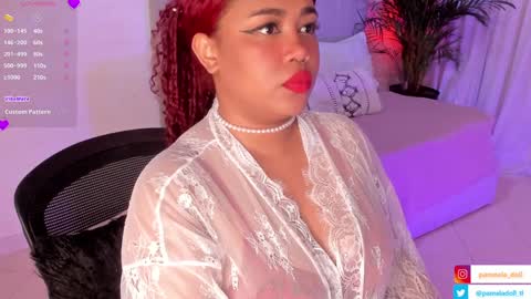 Snapshot of pamela_doll3 chatting on 01-27-25, 06:30 pamela online show from 01-27-25, 06:30