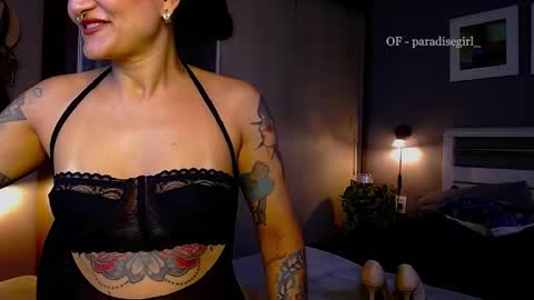 My alter ego Betinna Flowers - a tattooed Miss  -   Are you missing me come in here  -  online show from 01-22-25, 09:10