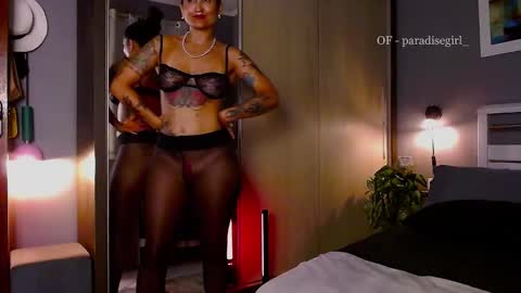 My alter ego Betinna Flowers - a tattooed Miss  -   Are you missing me come in here  -  online show from 02-09-25, 11:25