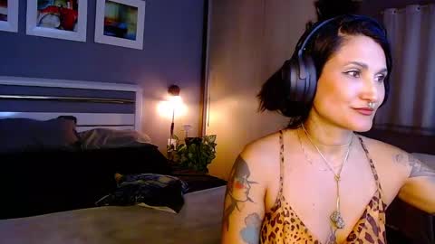 My alter ego Betinna Flowers - a tattooed Miss  -   Are you missing me come in here  -  online show from 02-26-25, 09:48
