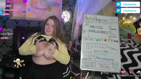 ArtsyHeartsyy online show from 12-05-24, 02:09