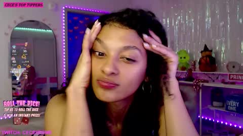 Snapshot of princess_cece chatting on 01-09-26, 09:23 Cece NEXT LIVESTREAM -- DEC. 4th 7 PM CST online show from 01-09-26, 09:23