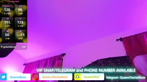Queen Cherise Roze online show from 03-08-25, 05:49