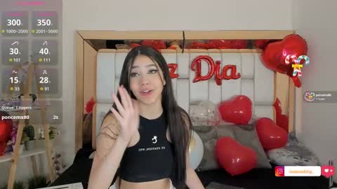 Snapshot of rosannaking chatting on 02-14-25, 11:31 Aleja online show from 02-14-25, 11:31