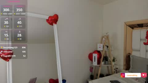 Snapshot of rosannaking chatting on 02-17-25, 01:47 Aleja online show from 02-17-25, 01:47