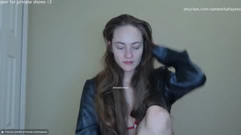 Snapshot of samanthahayesxoxo chatting on 12-21-24, 03:14 The Real Samantha Hayes haha online show from 12-21-24, 03:14