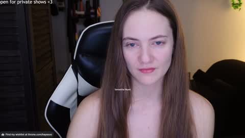 Snapshot of samanthahayesxoxo chatting on 03-07-25, 04:24 The Real Samantha Hayes haha online show from 03-07-25, 04:24