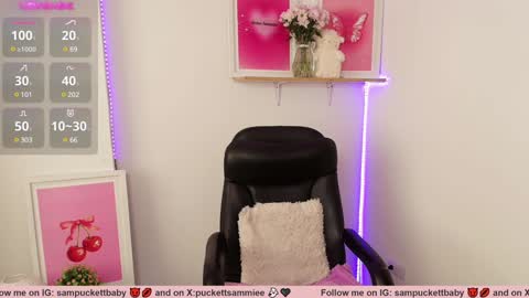 Snapshot of sampuckettbaby chatting on 12-24-24, 06:17 sampuckettbaby online show from 12-24-24, 06:17