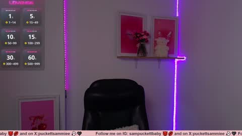 Snapshot of sampuckettbaby chatting on 01-23-25, 08:02 sampuckettbaby online show from 01-23-25, 08:02