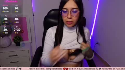 Snapshot of sampuckettbaby chatting on 03-02-25, 03:13 sampuckettbaby online show from 03-02-25, 03:13