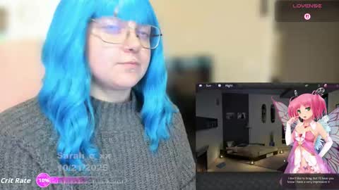 Snapshot of sarah_e_xx chatting on 10-22-25, 12:44 Sarah online show from 10-22-25, 12:44
