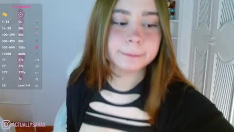 Snapshot of saraxp chatting on 06-28-26, 06:36 Sara Sofa online show from 06-28-26, 06:36