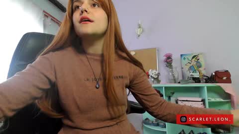 Snapshot of scarlett77_ chatting on 12-13-24, 06:27 Scarletland welcome online show from 12-13-24, 06:27