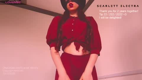 SCARLETT ELECTRA  -  online show from 10-10-25, 03:22