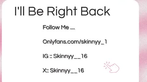 Skinnyy   online show from 05-29-26, 09:07