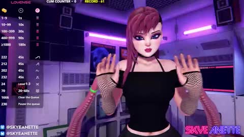 SkyeAnette online show from 03-21-26, 01:10