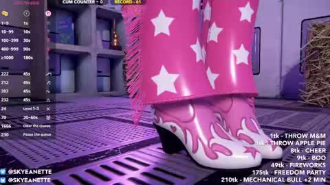 Snapshot of skyeanette chatting on 07-03-26, 01:12 SkyeAnette online show from 07-03-26, 01:12