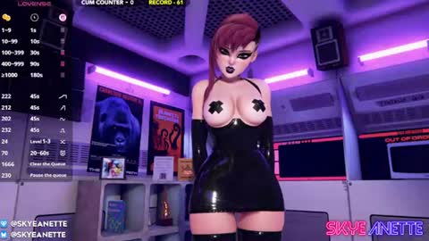 Snapshot of skyeanette chatting on 07-10-26, 01:10 SkyeAnette online show from 07-10-26, 01:10