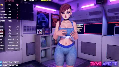 Snapshot of skyeanette chatting on 07-17-26, 01:12 SkyeAnette online show from 07-17-26, 01:12