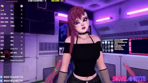 Snapshot of skyeanette chatting on 07-24-26, 01:14 SkyeAnette online show from 07-24-26, 01:14