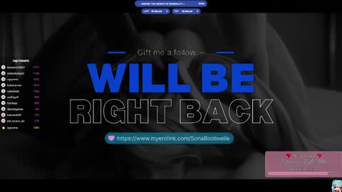 Snapshot of sonaboobvelle chatting on 05-29-26, 01:20 Sona Boobvelle Olette. online show from 05-29-26, 01:20