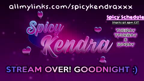 Snapshot of spicykendra chatting on 03-12-25, 06:18 Kendra online show from 03-12-25, 06:18