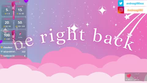 Andrea Cheryl GiLandreagil80 In Instagram online show from 01-29-25, 01:37