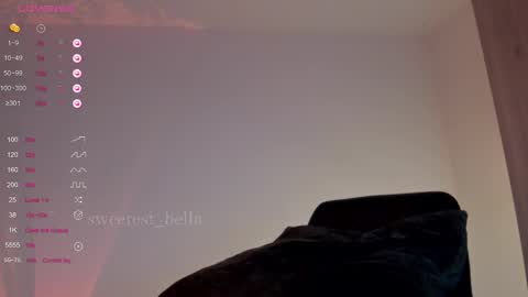 Snapshot of sweetest_bella chatting on 09-25-25, 10:57 Bella online show from 09-25-25, 10:57