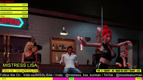  MISTRESS LISA  FIRST 3DXCHAT CAMGIRL   3dxchat anime gaming mistress domina online show from 10-25-25, 11:21