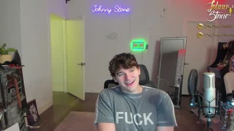 Snapshot of thejohnnystone chatting on 12-13-24, 01:26 Johnny Stone online show from 12-13-24, 01:26