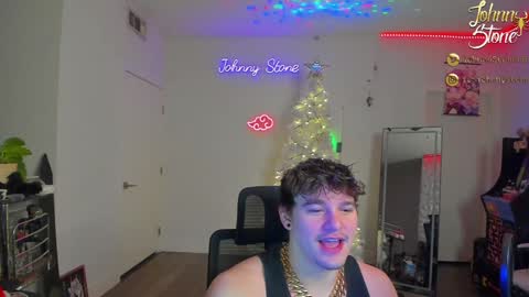 Snapshot of thejohnnystone chatting on 12-22-24, 01:23 Johnny Stone online show from 12-22-24, 01:23