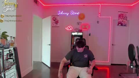 Snapshot of thejohnnystone chatting on 02-18-25, 12:15 Johnny Stone online show from 02-18-25, 12:15