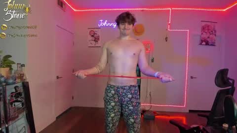 Snapshot of thejohnnystone chatting on 02-23-25, 01:24 Johnny Stone online show from 02-23-25, 01:24