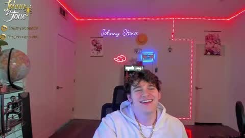 Snapshot of thejohnnystone chatting on 03-04-25, 12:50 Johnny Stone online show from 03-04-25, 12:50