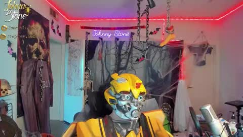 Snapshot of thejohnnystone chatting on 10-30-25, 12:12 Johnny Stone online show from 10-30-25, 12:12