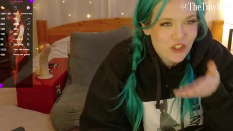 Snapshot of thetinyblue chatting on 02-28-25, 09:12 Tiny Blue online show from 02-28-25, 09:12