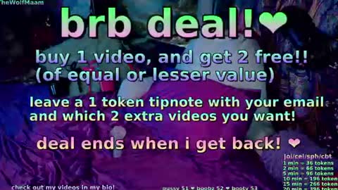 Ana Adrenal  online show from 07-31-26, 01:05